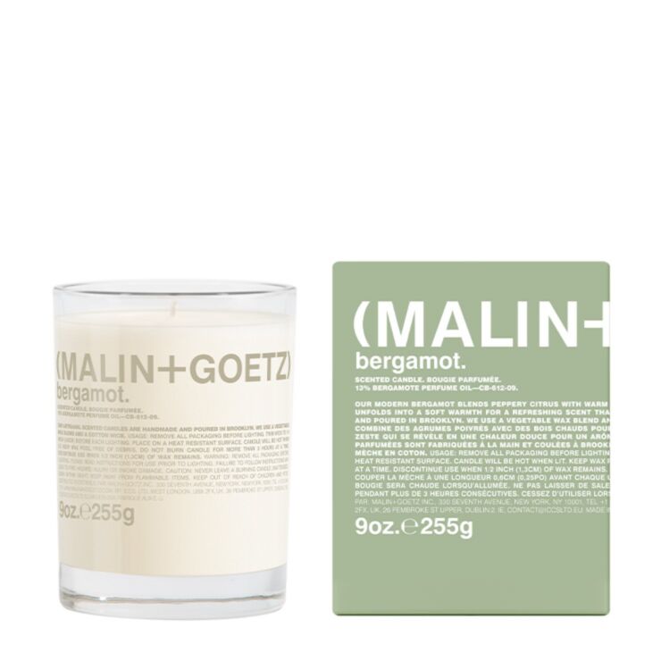 bergamot candle.